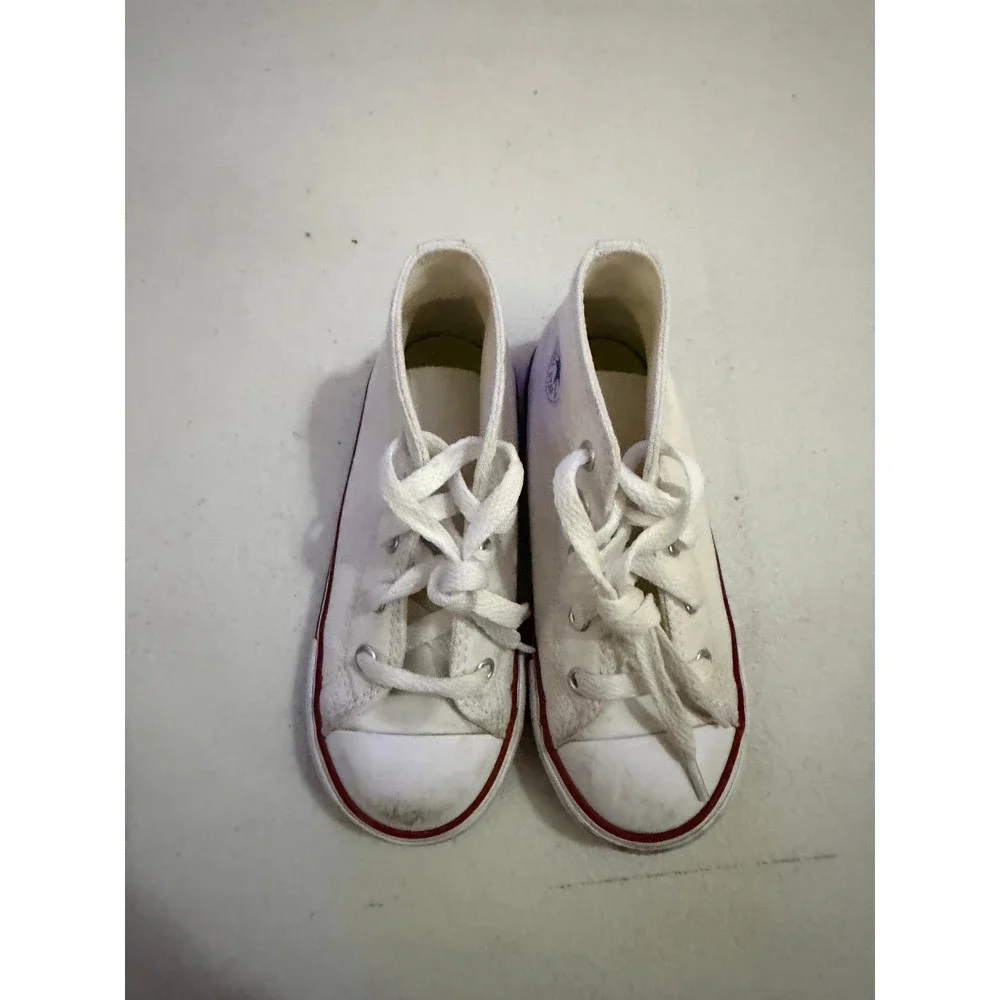 Converse Chuck Taylor All Star High Top White Size 10 Toddler #3074